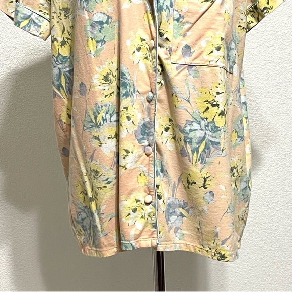 Soft Surroundings Woman 2 Piece Soft Floral Print Pajama Set Size M - Picture 3 of 15